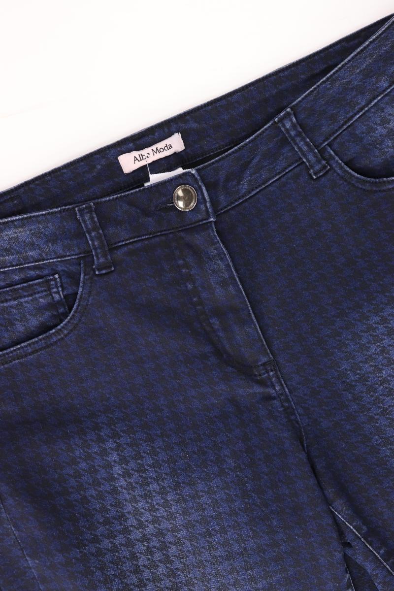 Alba Moda Skinny Jeans Gr. 40 neuwertig blau aus Baumwolle