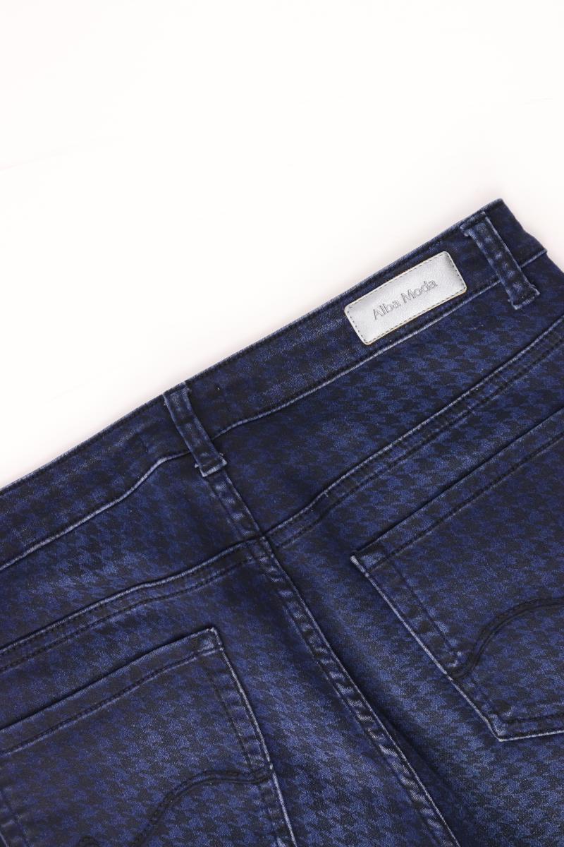 Alba Moda Skinny Jeans Gr. 40 neuwertig blau aus Baumwolle