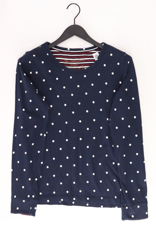 edc by Esprit Longsleeve-Shirt Gr. XXL gepunktet Langarm blau