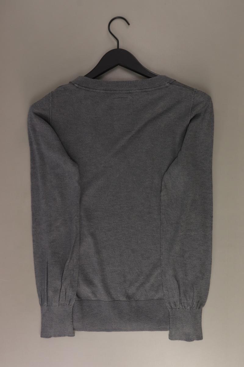 QS by s.Oliver Feinstrickpullover Gr. XL grau aus Viskose