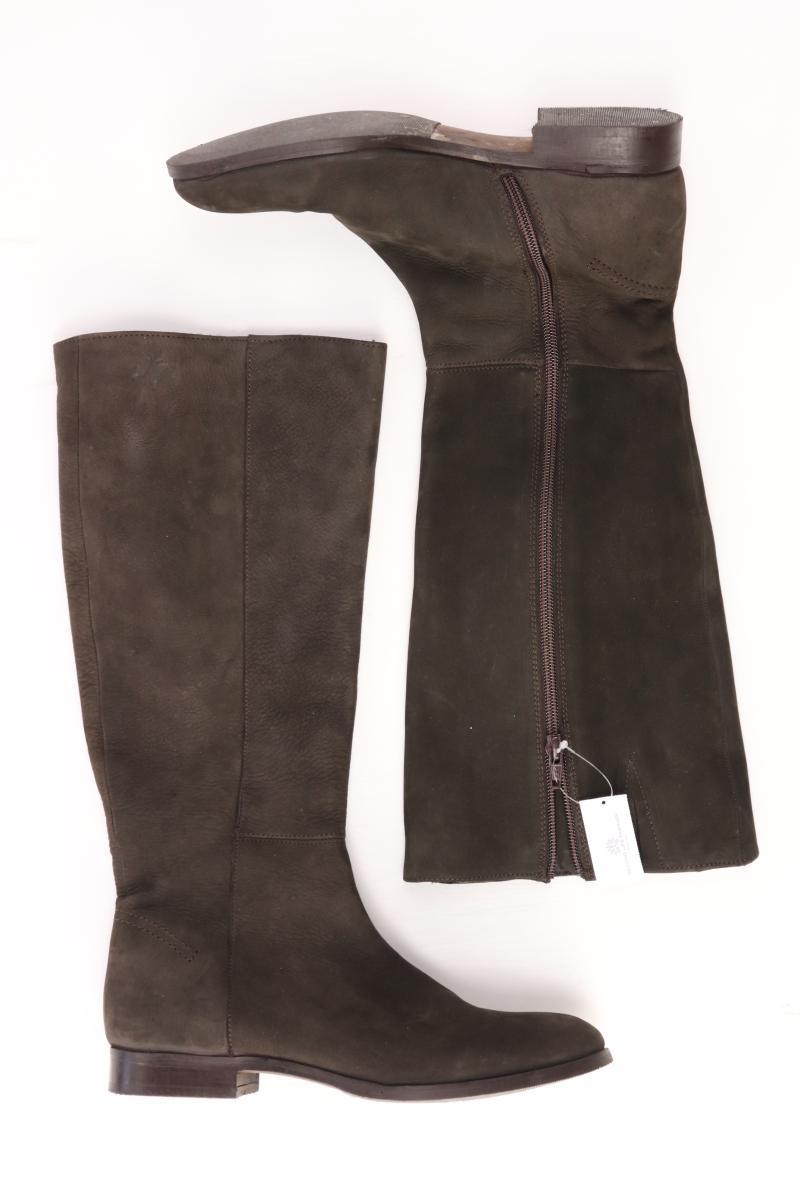 Stiefel Gr. 38 braun aus Leder