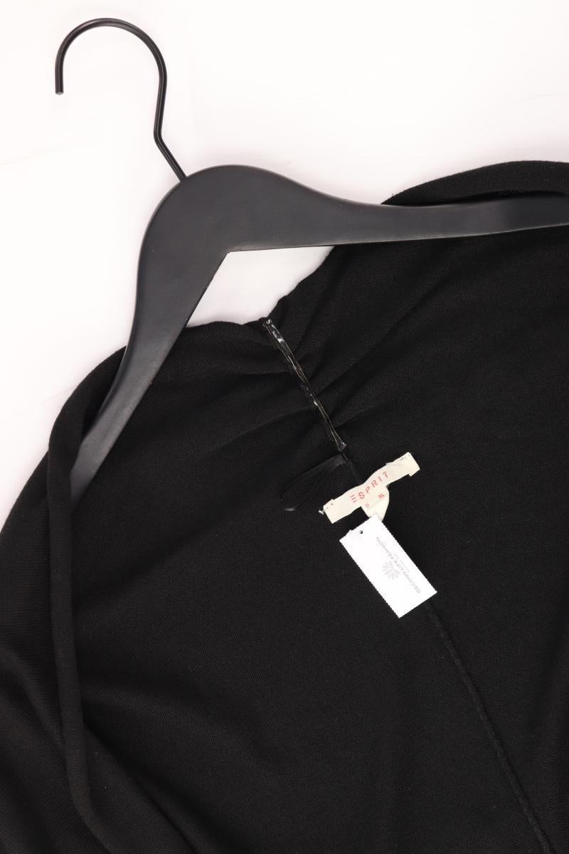 Esprit Strickjacke Gr. XL Langarm schwarz aus Polyester