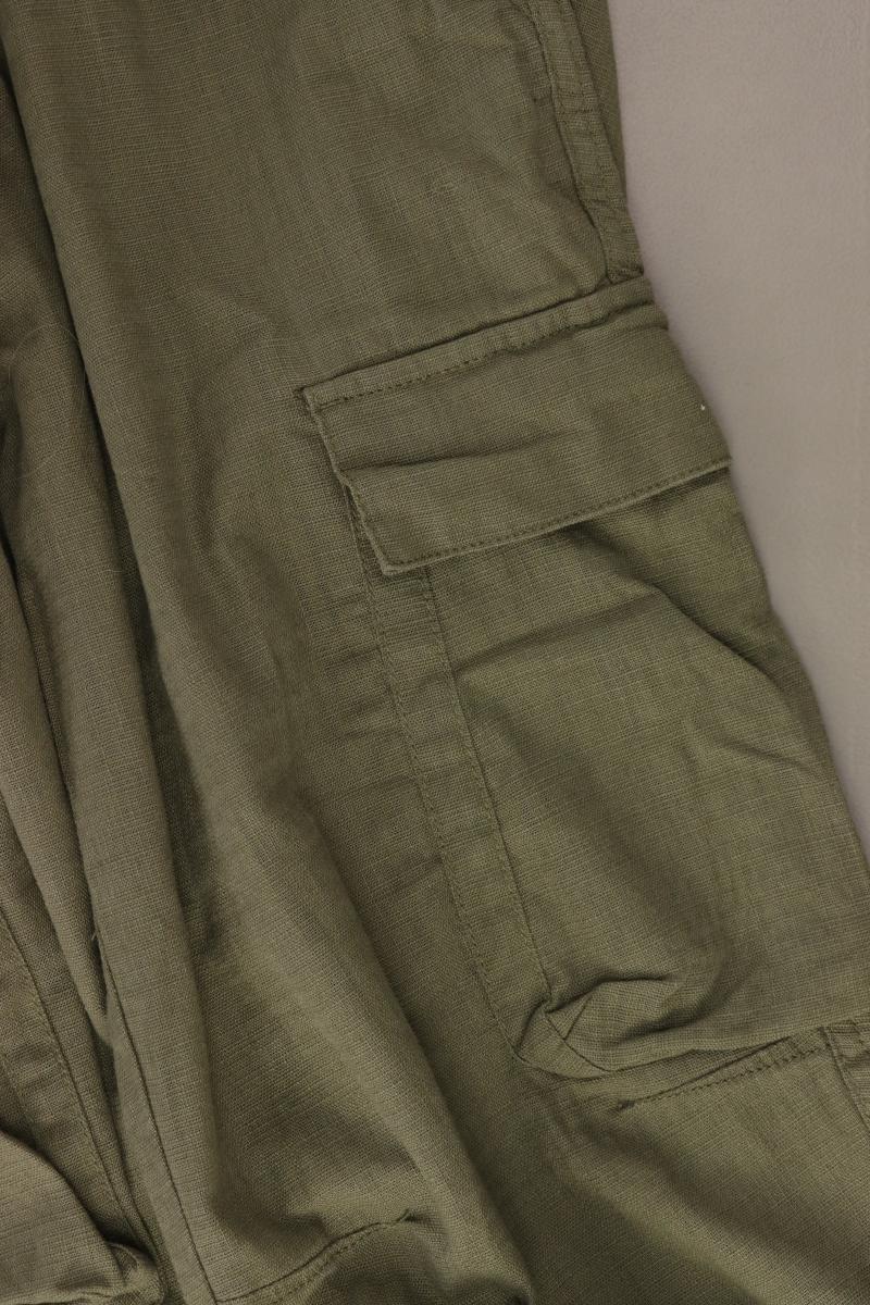 Pull&Bear Cargohose für Herren Gr. XL olivgrün aus Baumwolle