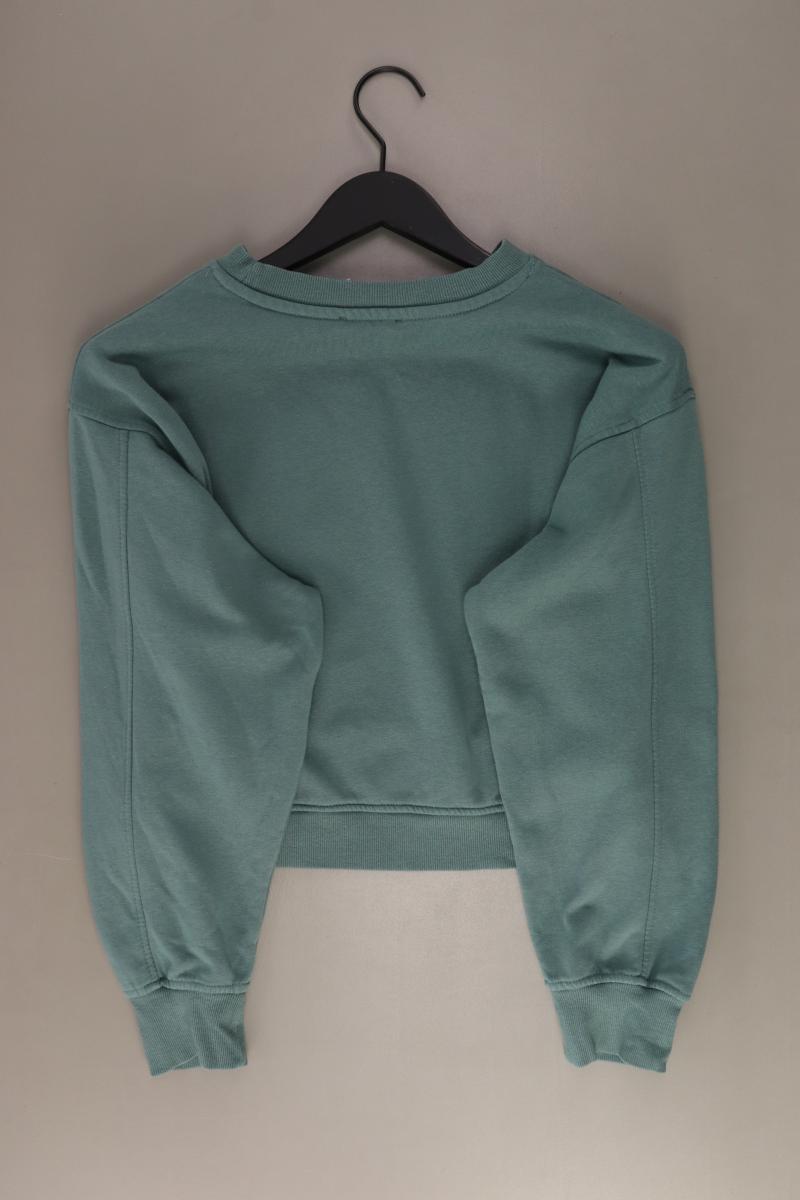 Zara Crop Pullover Gr. M blau