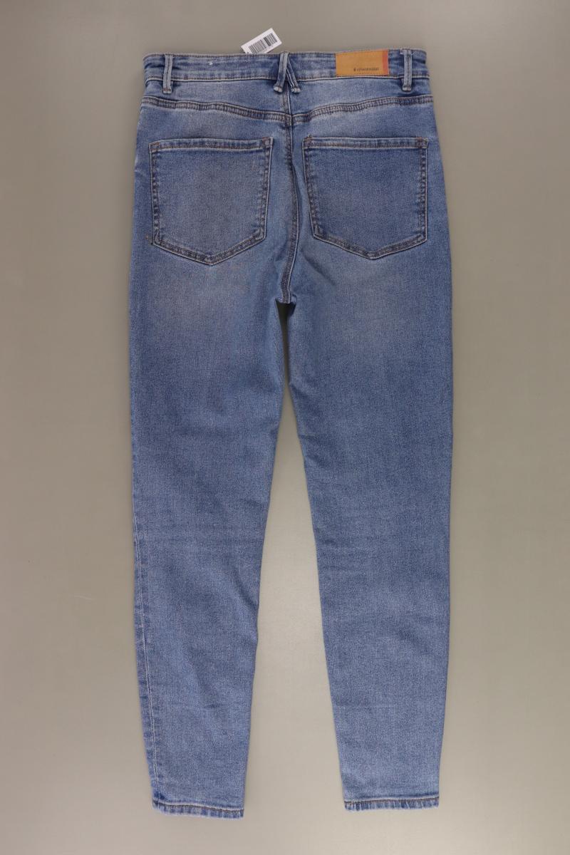 Stradivarius Skinny Super High Waist Jeans Gr. 40 blau