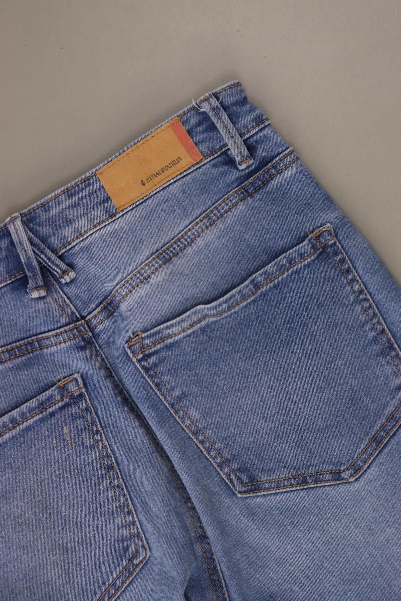 Stradivarius Skinny Super High Waist Jeans Gr. 40 blau