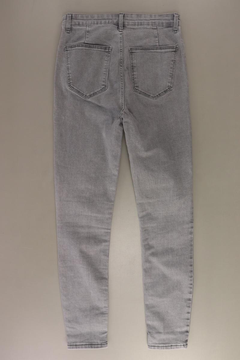 Zara Skinny Jeans Gr. 38 grau aus Baumwolle