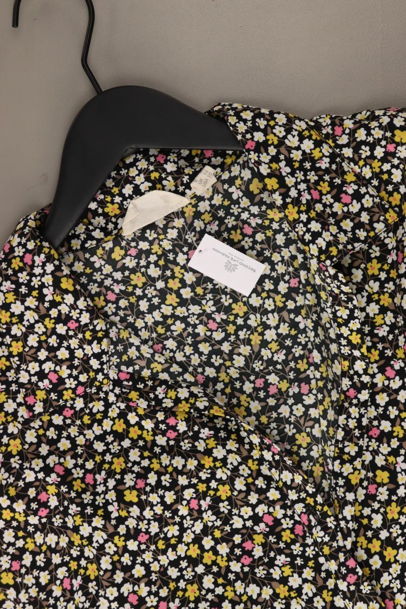 The Shirt Company Kurzarmkleid Gr. 40 mit Blumenmuster mehrfarbig aus Polyester