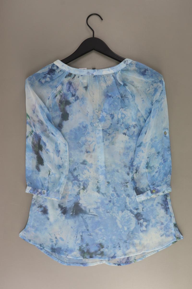 Street One Classic Bluse Gr. 38 3/4 Ärmel blau