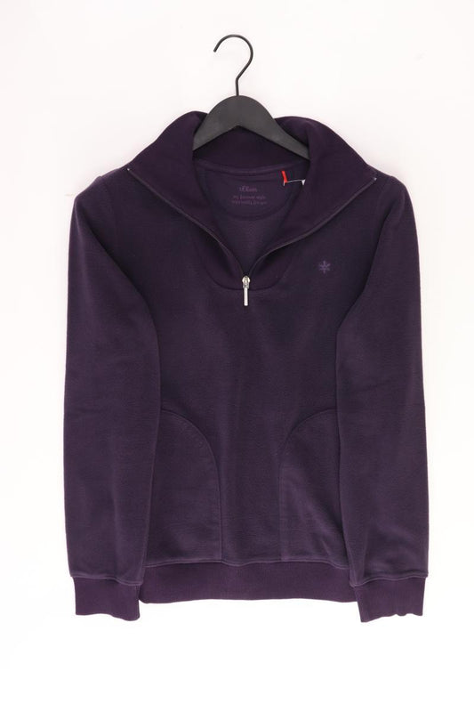 s.Oliver Fleecepullover Gr. 44 lila aus Polyester