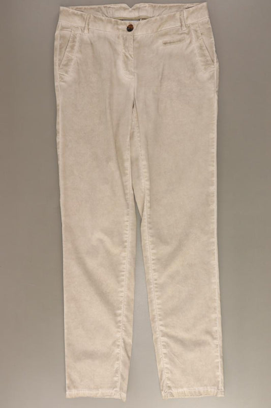 Heine Hose Gr. 36 creme aus Baumwolle