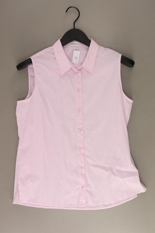 Mona Ärmellose Bluse Gr. 38 rosa aus Baumwolle