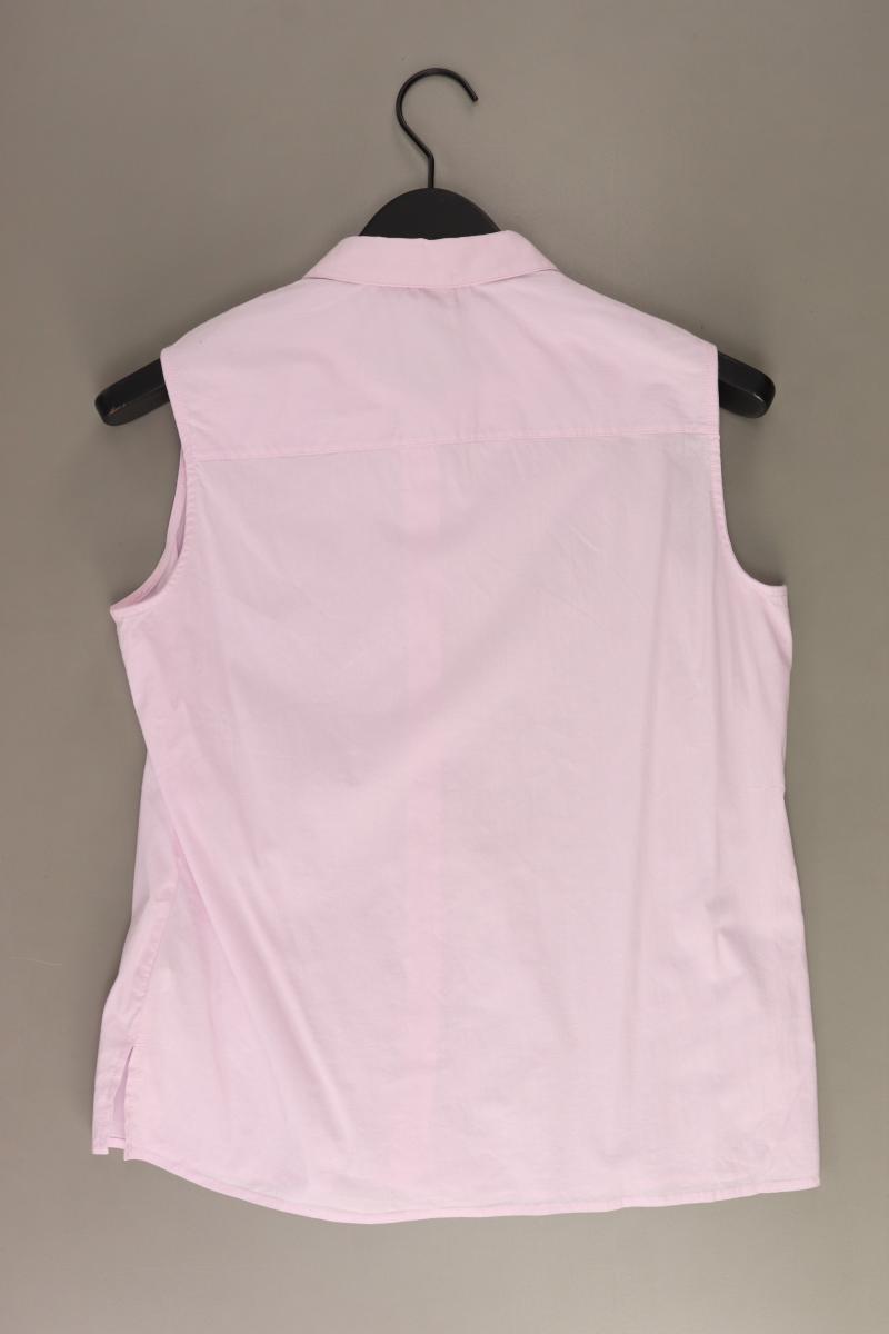 Mona Ärmellose Bluse Gr. 38 rosa aus Baumwolle