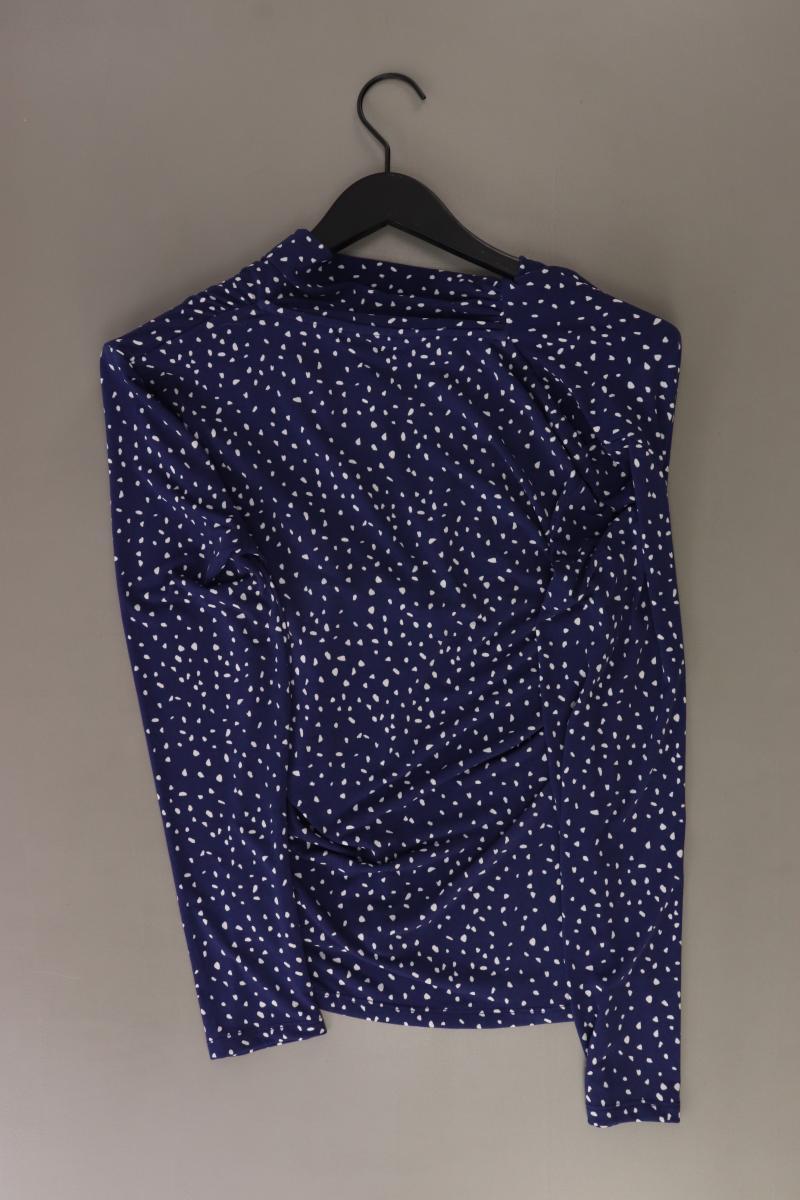 DKNY Langarmbluse Gr. M blau aus Polyester