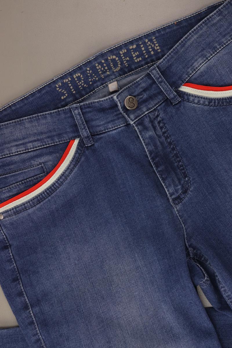 STRANDFEIN Skinny Jeans Gr. Kurzgröße 19 neuwertig blau aus Baumwolle