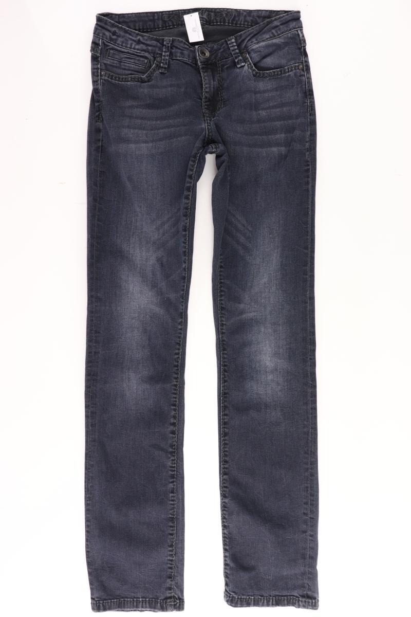 Soccx Straight Jeans Gr. S grau