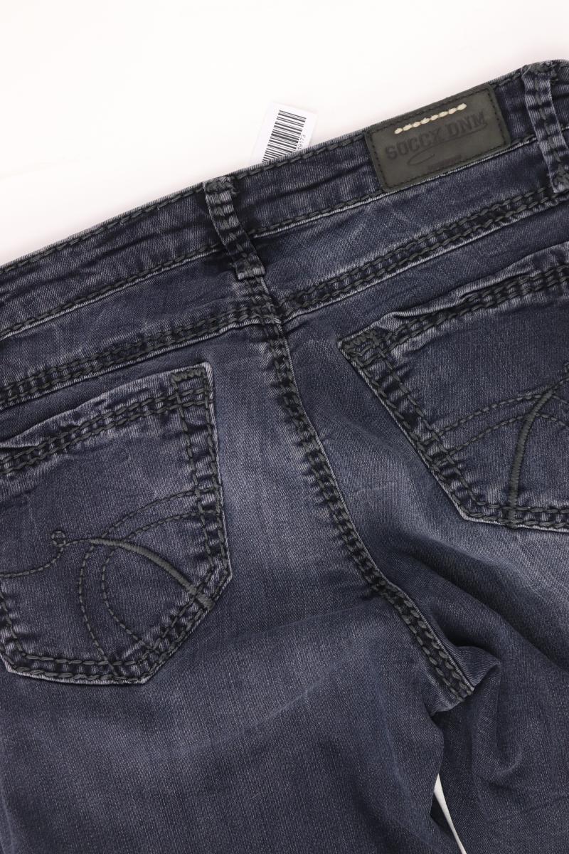 Soccx Straight Jeans Gr. S grau