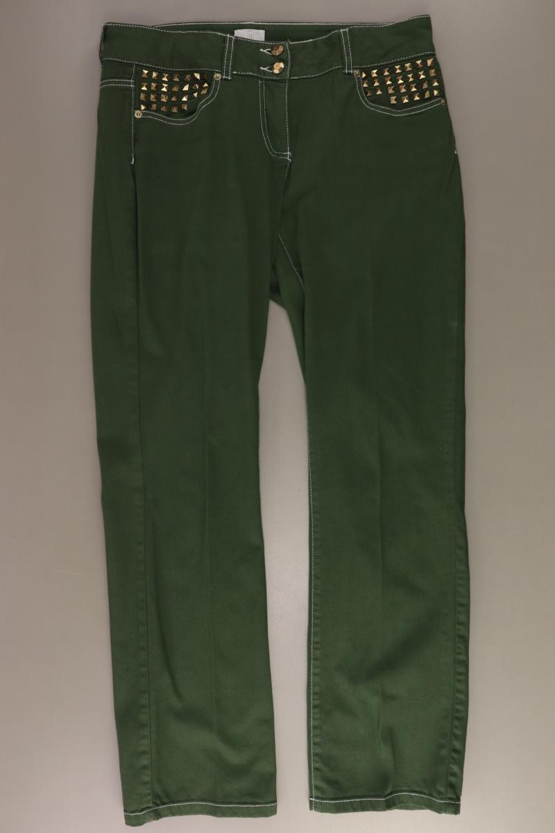 Madeleine Hose Gr. 42 neuwertig mit Nieten grün