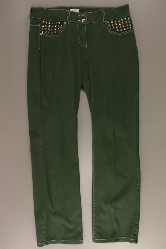 Madeleine Hose Gr. 42 neuwertig mit Nieten grün