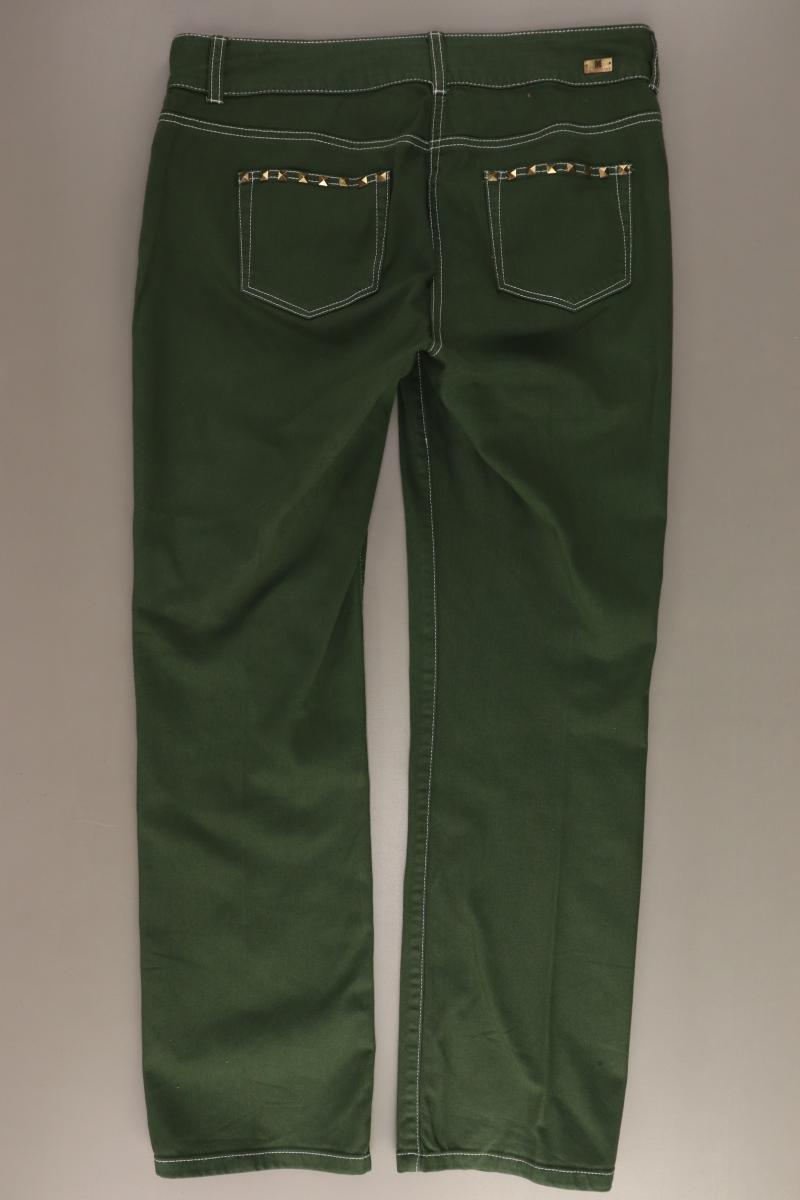 Madeleine Hose Gr. 42 neuwertig mit Nieten grün