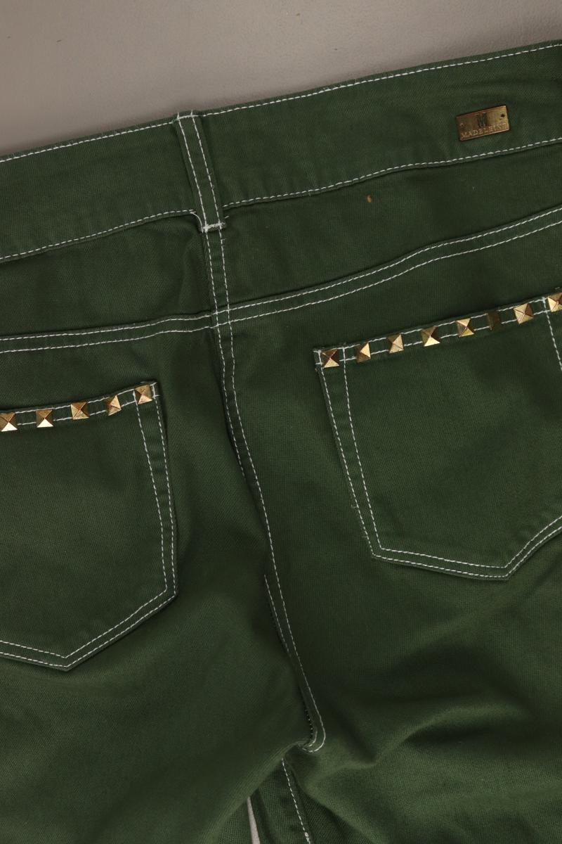 Madeleine Hose Gr. 42 neuwertig mit Nieten grün