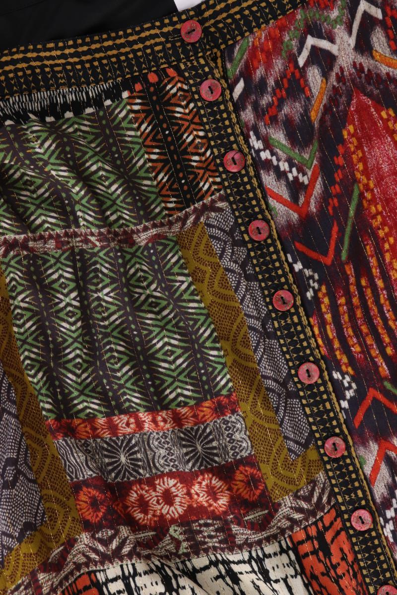 Desigual Maxirock Gr. 46 mehrfarbig aus Viskose
