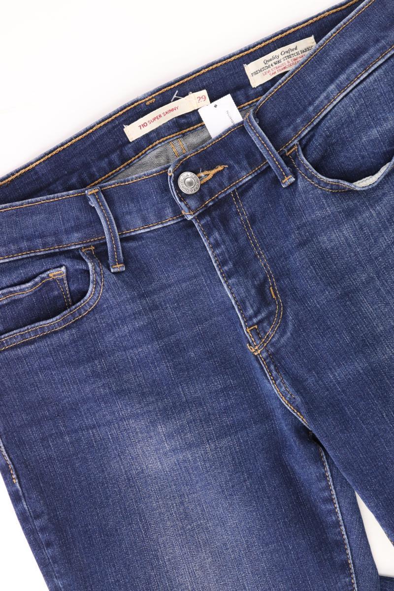 Levi's Skinny Jeans Gr. W29/L30 neuwertig blau