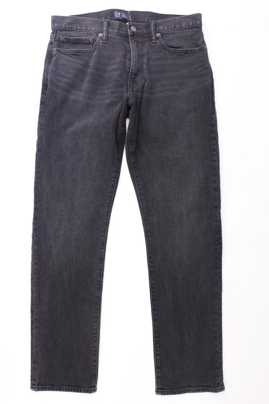 GAP Straight Jeans für Herren Gr. W32/L32 grau aus Baumwolle