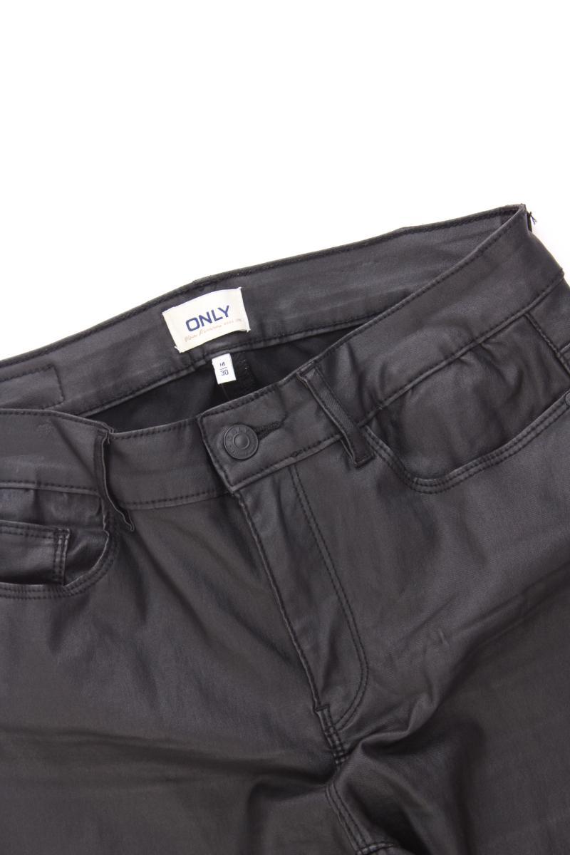 Only Kunstlederhose Gr. M/L30 schwarz
