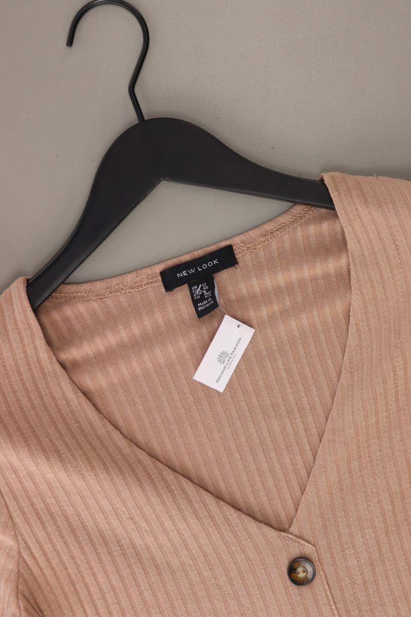 New Look Langarmkleid Gr. 40 braun