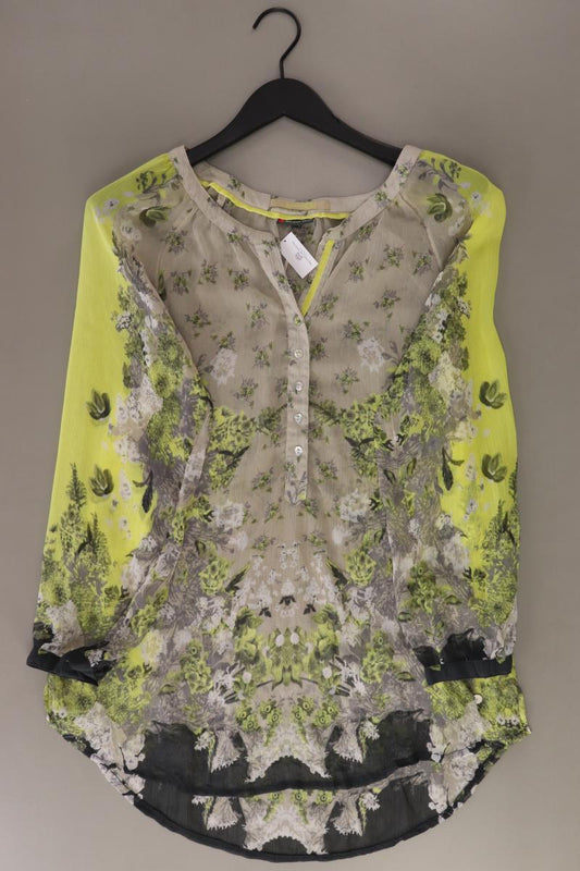 Street One Langarmbluse Gr. 38 mit Blumenmuster gelb aus Polyester