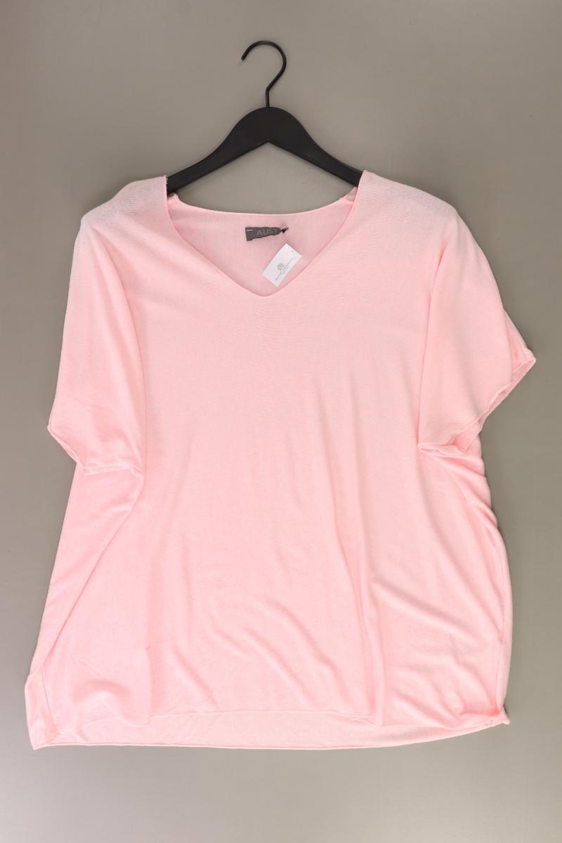 AUST T-Shirt Gr. OneSize Kurzarm rosa aus Viskose