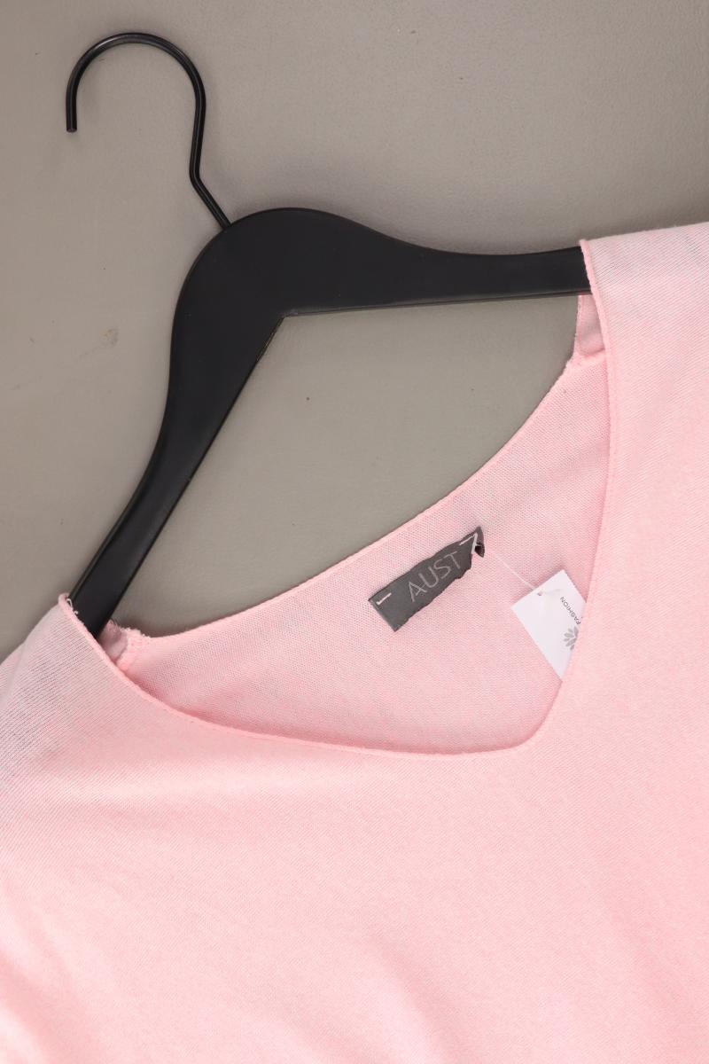 AUST T-Shirt Gr. OneSize Kurzarm rosa aus Viskose