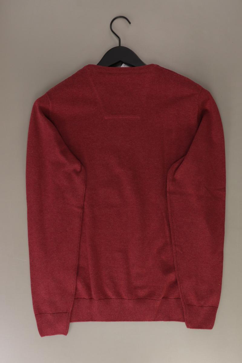 Tom Tailor Feinstrickpullover für Herren Gr. M rot