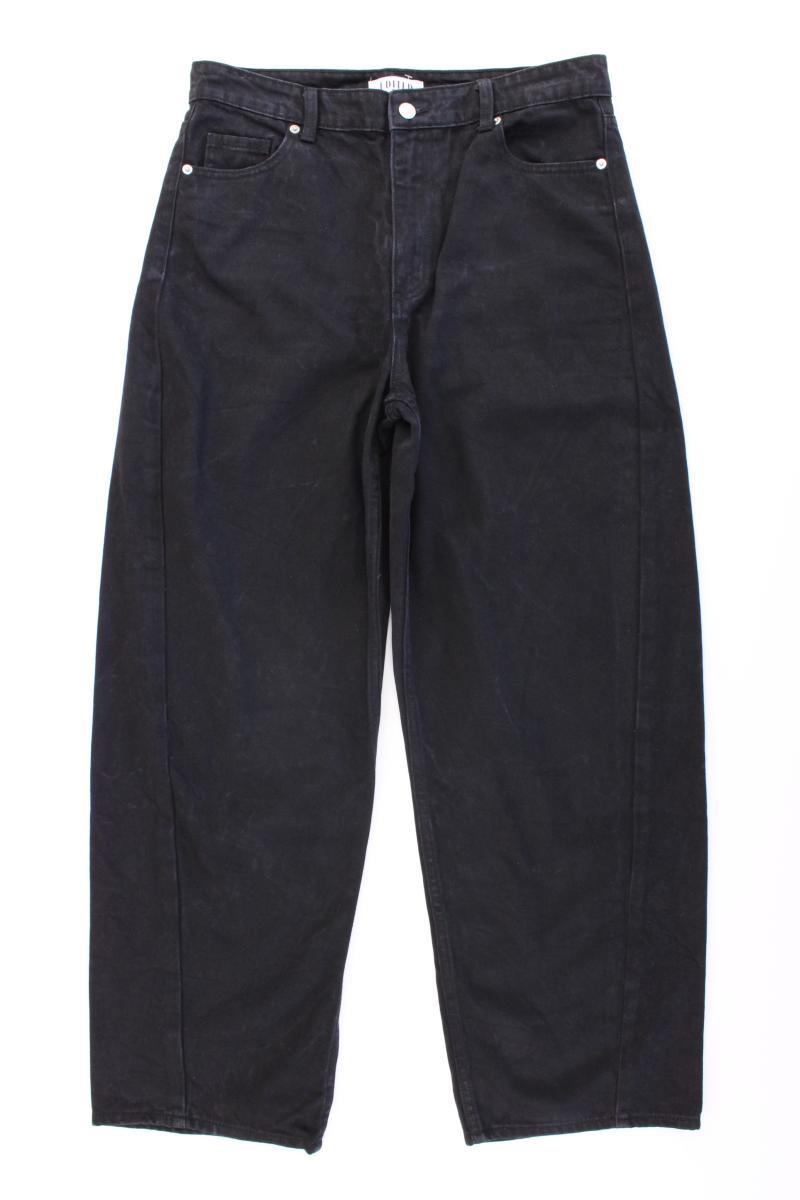 EDITED Straight Jeans Gr. 40 schwarz aus Baumwolle