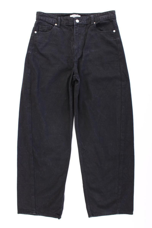 EDITED Straight Jeans Gr. 40 schwarz aus Baumwolle
