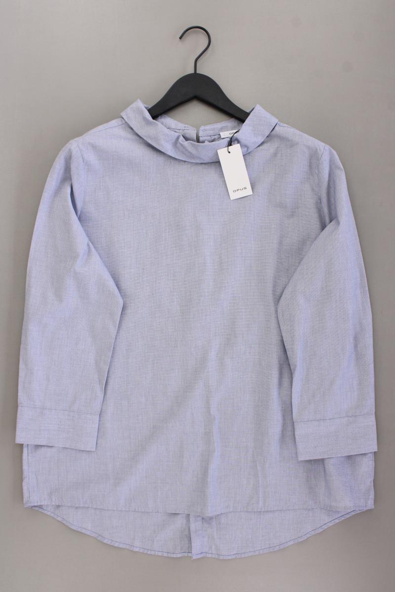 Opus Bluse Modell Feline Gr. 42 neu mit Etikett Neupreis: 49,95€! 3/4 Ärmel blau