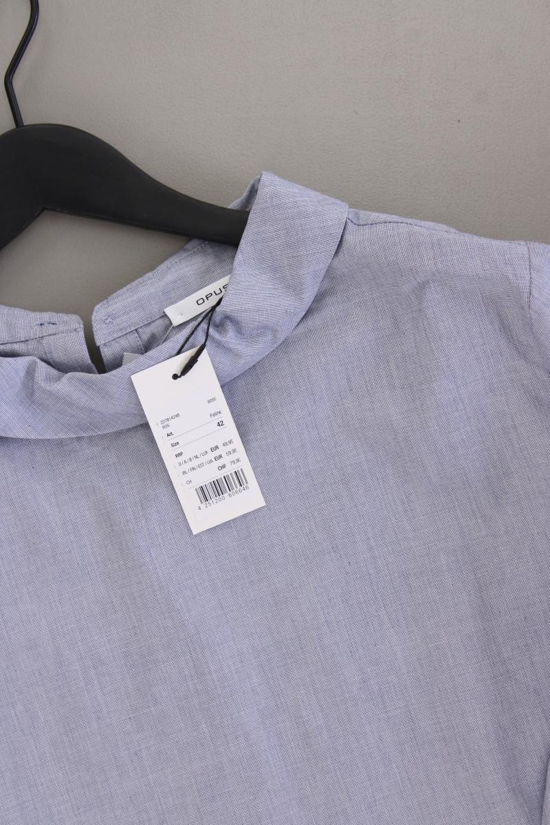 Opus Bluse Modell Feline Gr. 42 neu mit Etikett Neupreis: 49,95€! 3/4 Ärmel blau
