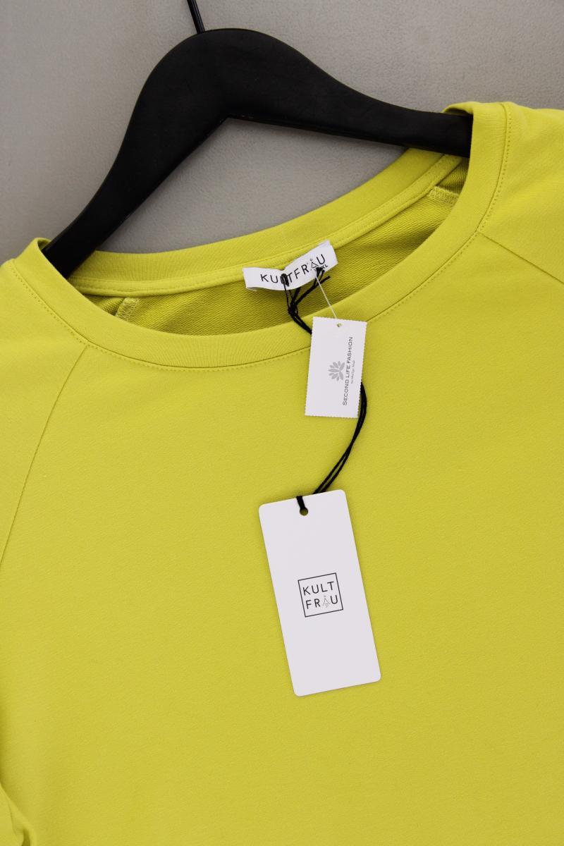 Kultfrau Kurzarmkleid Gr. XL neu mit Etikett grün aus Baumwolle