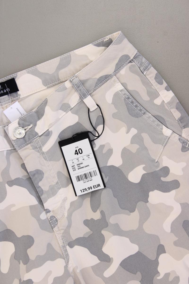 Monari Hose Gr. 40 camouflage neu mit Etikett Neupreis: 129,99€! grau