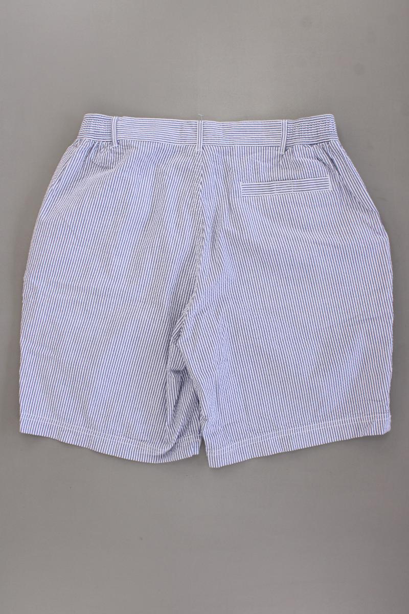 Mr Marvis Shorts für Herren Gr. W34 gestreift neu mit Etikett blau aus Baumwolle
