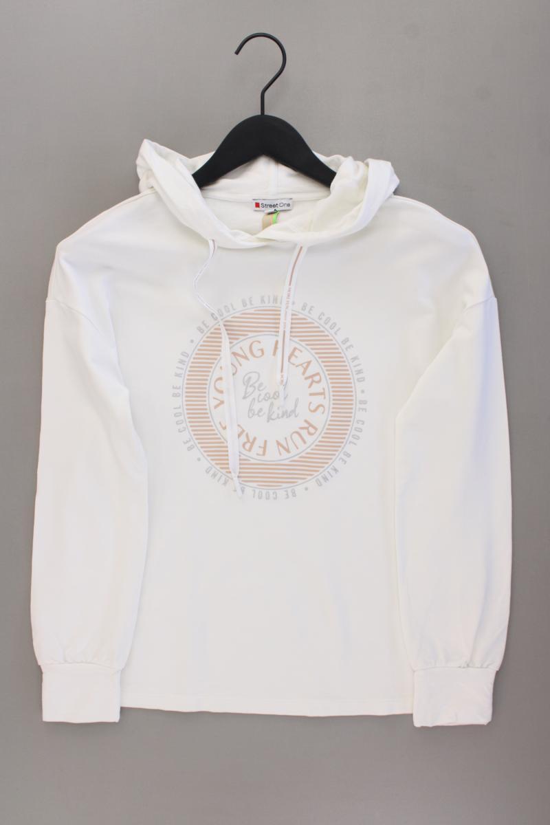 Street One Hoodie Gr. 34 neuwertig creme aus Modal
