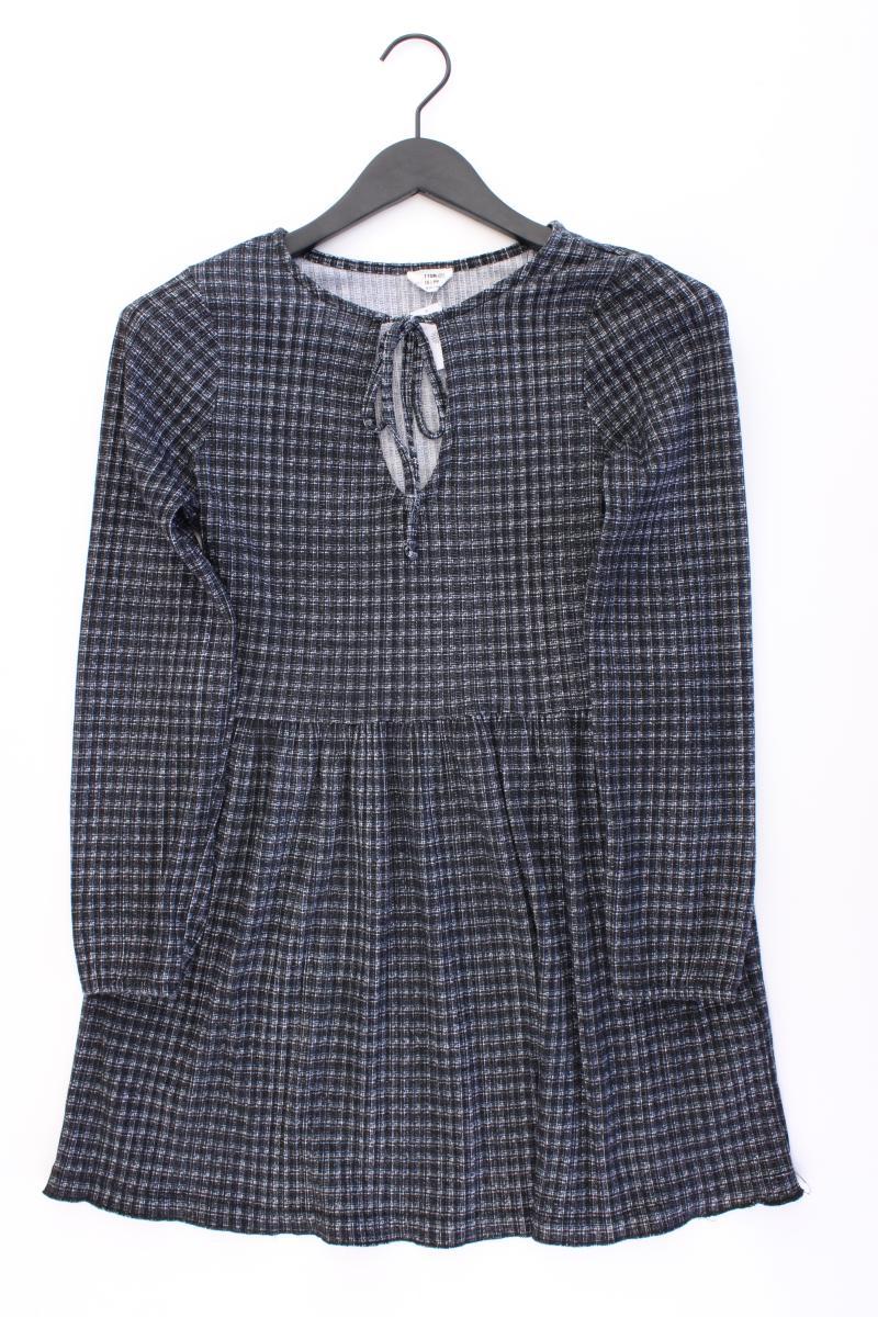 Cotton On Langarmkleid Gr. XS kariert blau aus Polyester