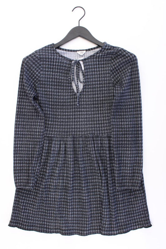 Cotton On Langarmkleid Gr. XS kariert blau aus Polyester