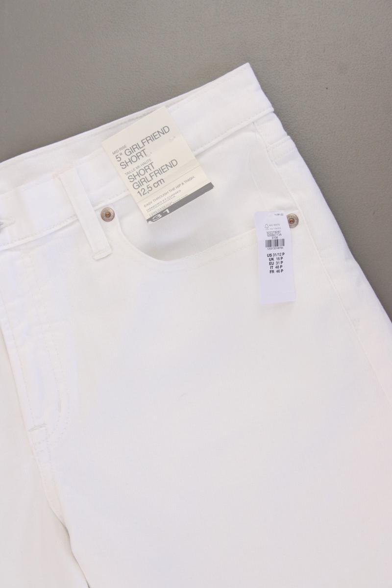GAP Shorts Gr. W31 neu mit Etikett weiß aus Baumwolle