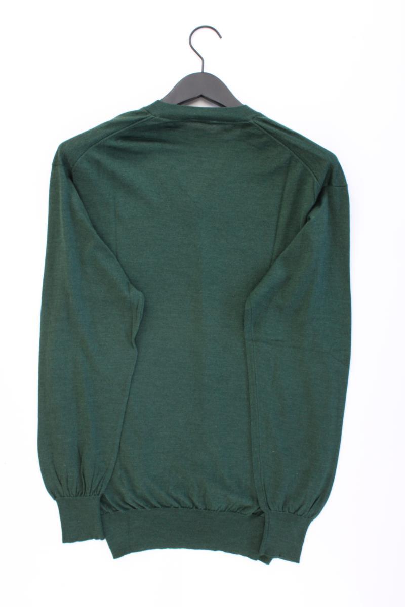 Pullover mit Seide und Kaschmir für Herren Gr. 52 grün