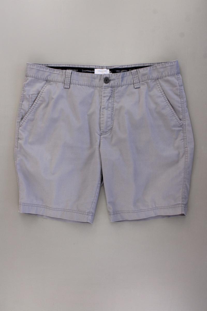 Calvin Klein Golf Shorts für Herren Gr. W38 grau aus Baumwolle