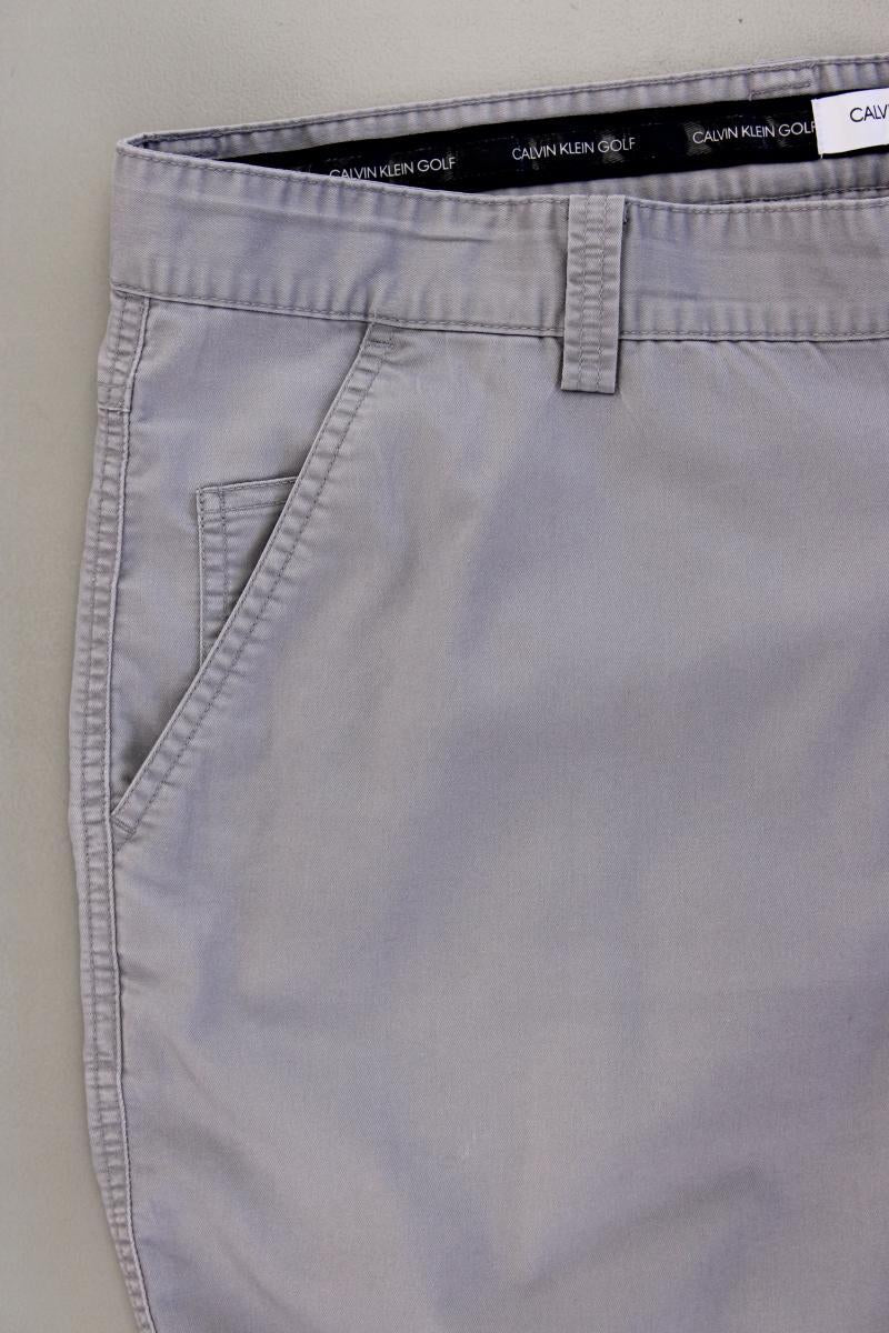 Calvin Klein Golf Shorts für Herren Gr. W38 grau aus Baumwolle