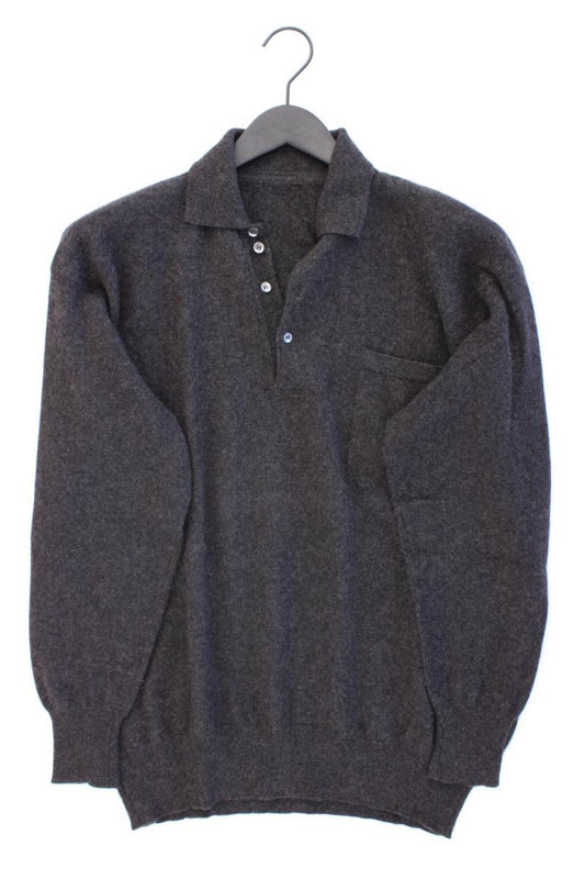 Maria Sartini Pullover aus Kaschmir für Herren Gr. 52 grau