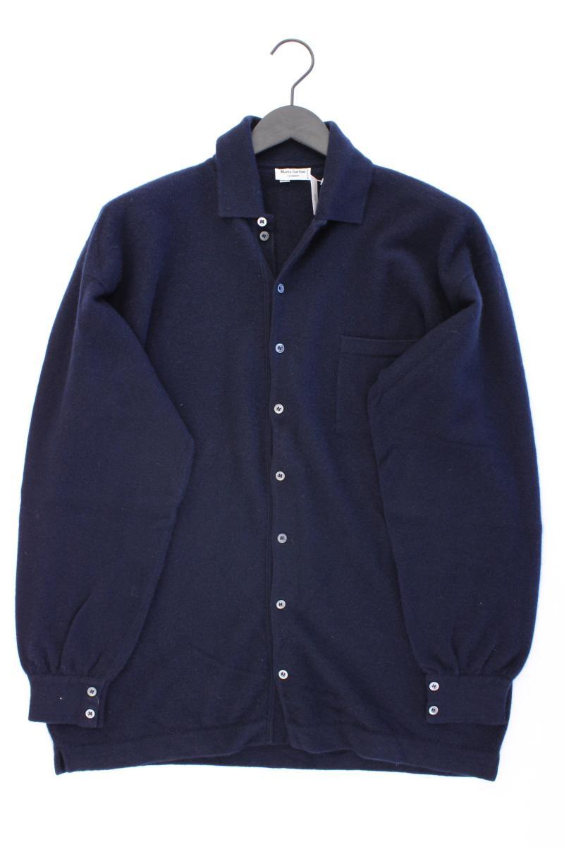 Maria Sartini Cardigan aus Kaschmir für Herren Gr. 54 Langarm blau